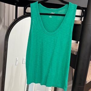 Vibrant Green Tank Top
